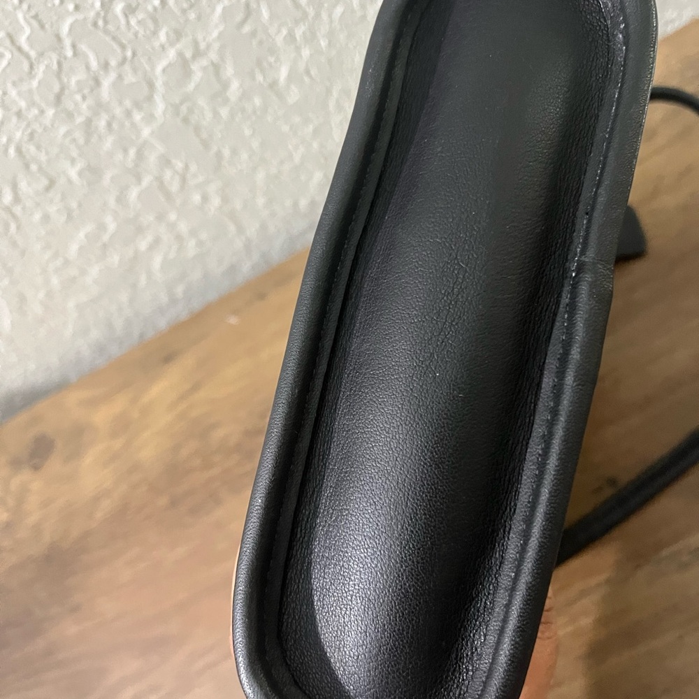 Coach Black Leather Crossbody Bag - Picture 5 of 8